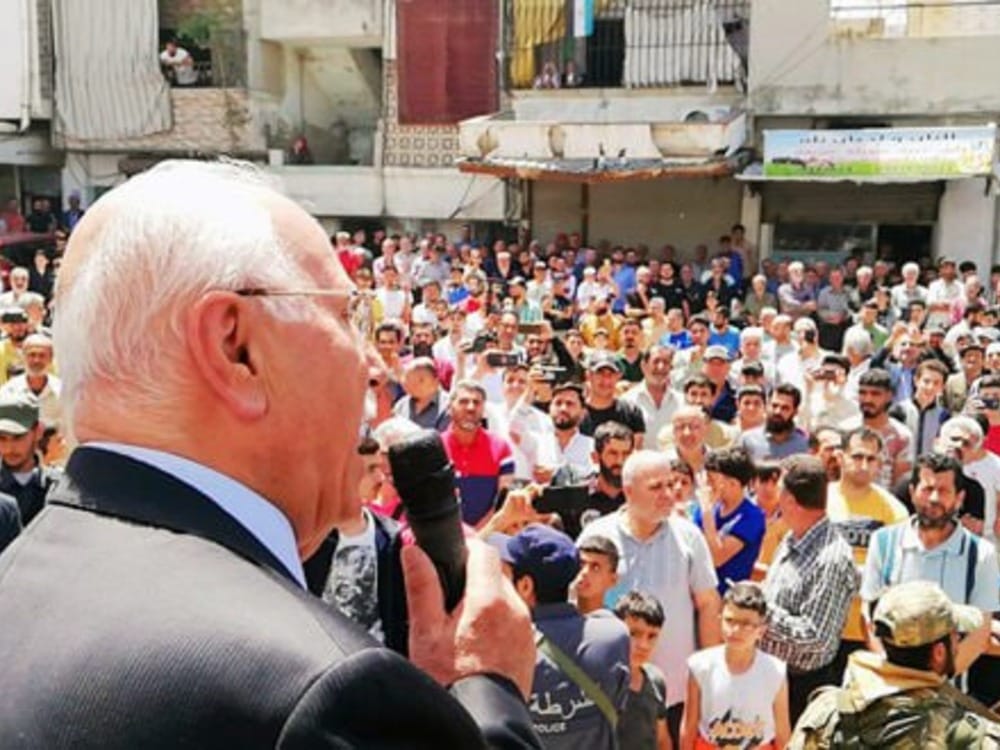 وفد من تركمان سوريا في تركيا يزور ريف اللاذقية