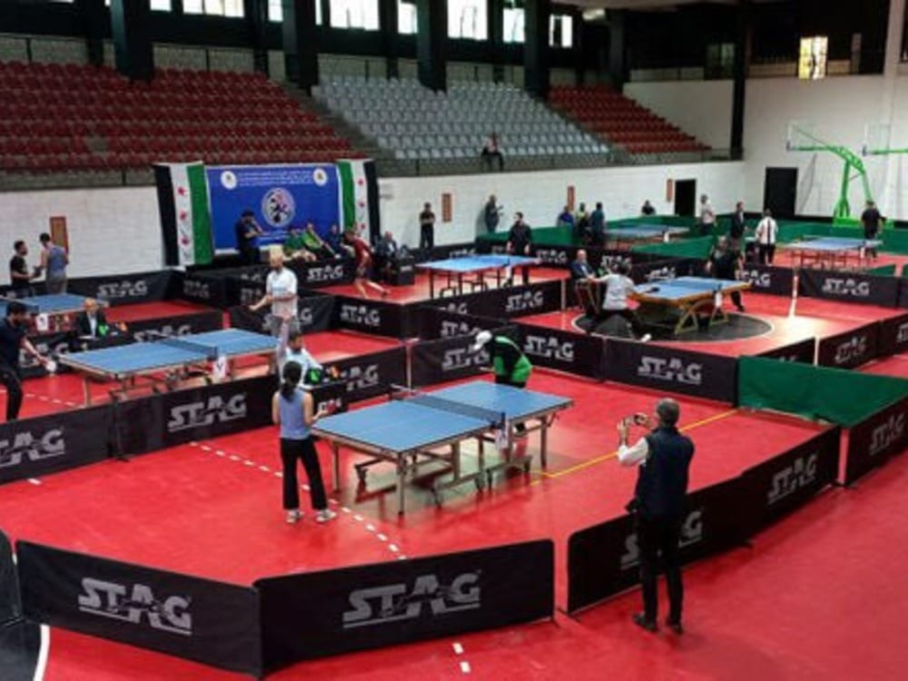 انطلاق الدورة الدبلوماسية لتنس الطاولة في دمشق