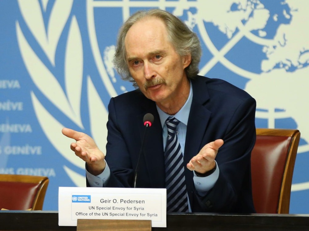 بيدرسن: الشعب السوري استمد الأمل من القرارات الدولية الأخيرة