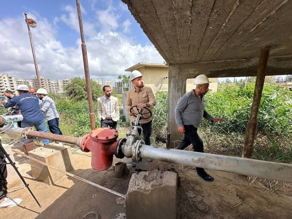 سادكوب تستأنف ضخ المشتقات النفطية باتجاه ريف بانياس واللاذقية وحمص