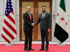 استقبال المبعوث الأمريكي الخاص إلى سوريا