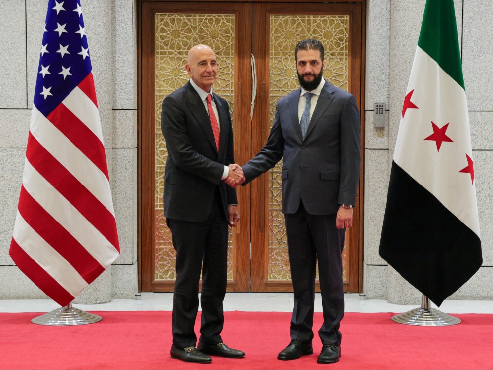 استقبال المبعوث الأمريكي الخاص إلى سوريا