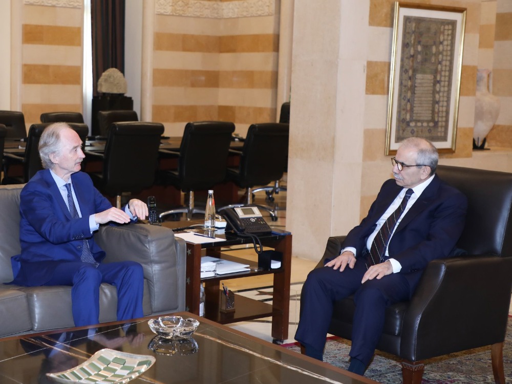 رئيس الحكومة اللبنانية يبحث مع الأمم المتحدة تعزيز الاستقرار في سوريا