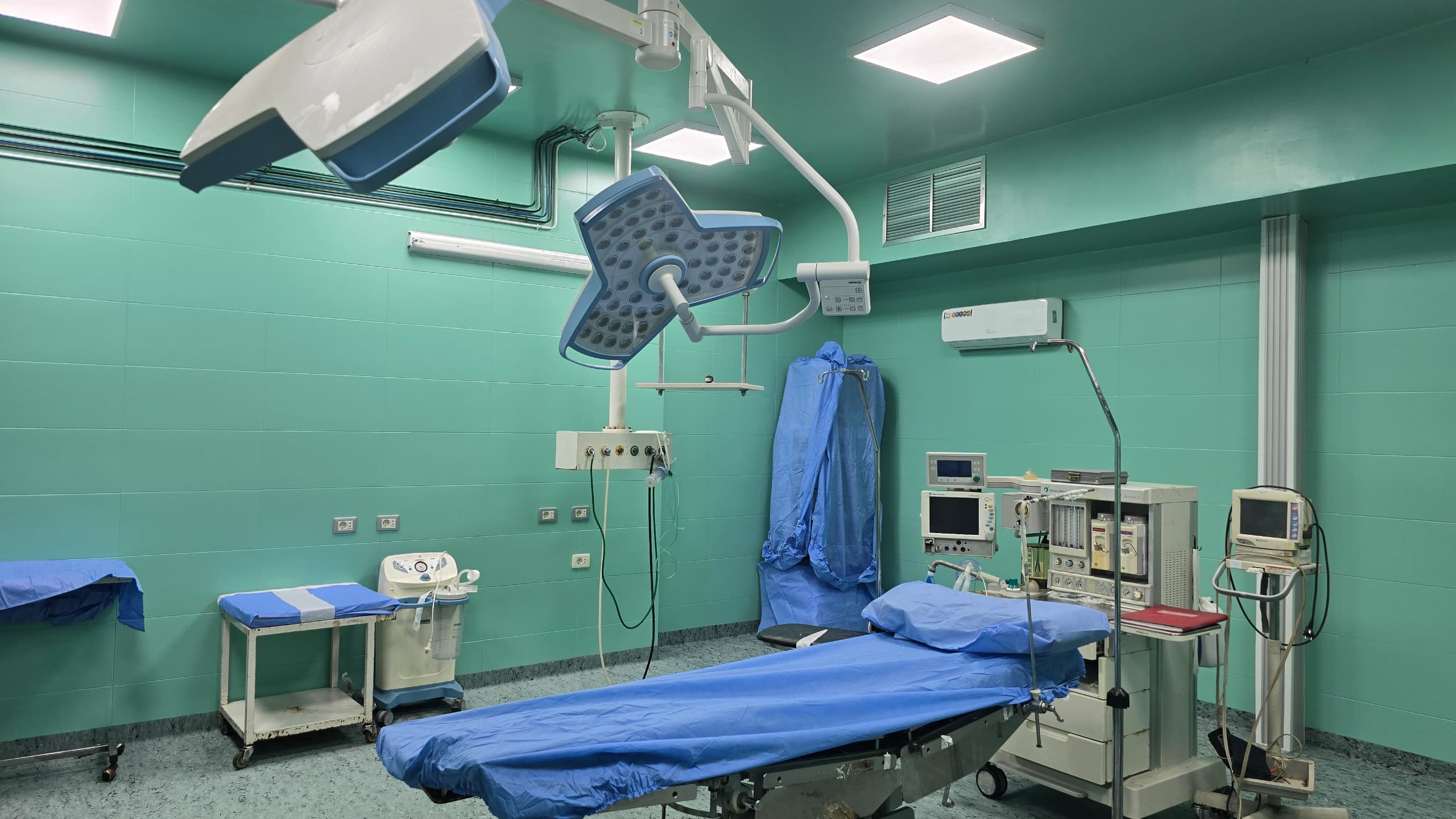 افتتاح قسم النسائية بعد تأهيله في مشفى الجولان الوطني بالقنيطرة