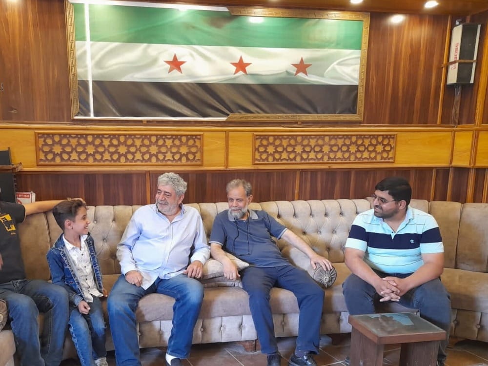 "نرتقي معاً".. مبادرة اجتماعية تستضيف الفنان فارس الحلو في مدينة دوما