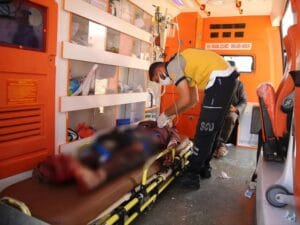 إصابة طفل بجروج بليغة بانفجار لغم بريف دمشق