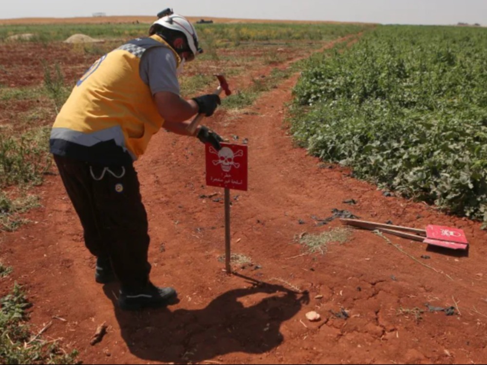 ألمانيا تؤكد التزامها بدعم جهود إزالة الألغام في سوريا