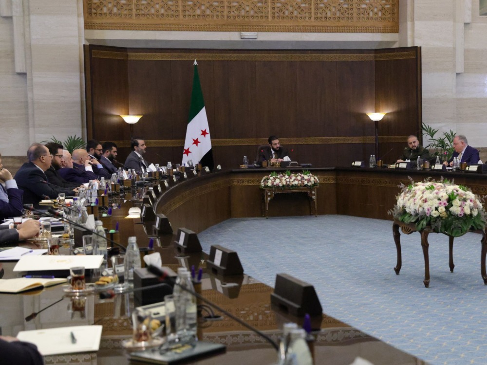 الرئيس الشرع يترأس اجتماعاً دورياً لمجلس الوزراء