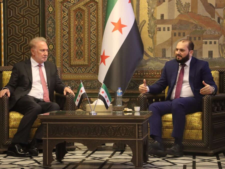 محافظ دمشق يبحث مع شركة "خطيب وعلمي" مجالات التخطيط الحضري وإعادة الإعمار