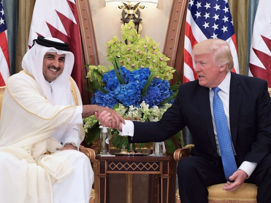 ترامب يصل إلى قطر في ثاني جولاته الخليجية