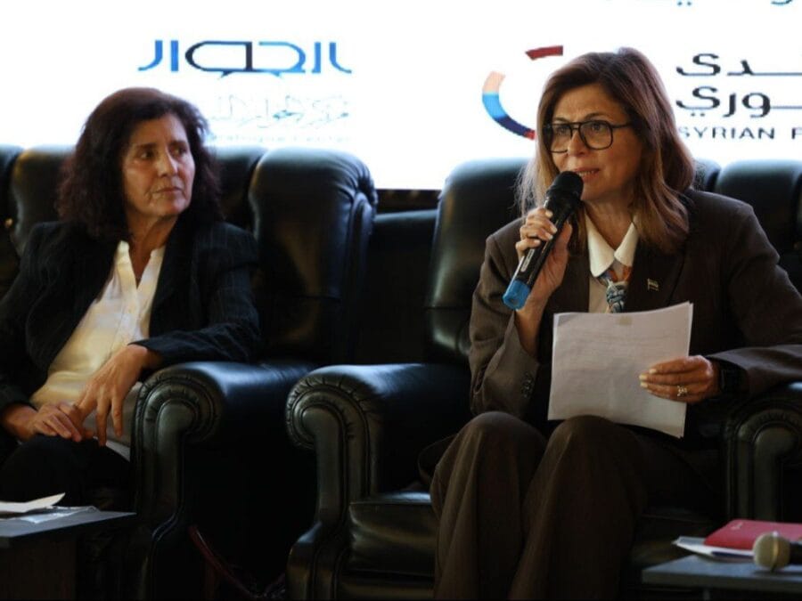 وزيرة الشؤون الاجتماعية والعمل تشارك في ورشة عن العدالة الانتقالية بدمشق