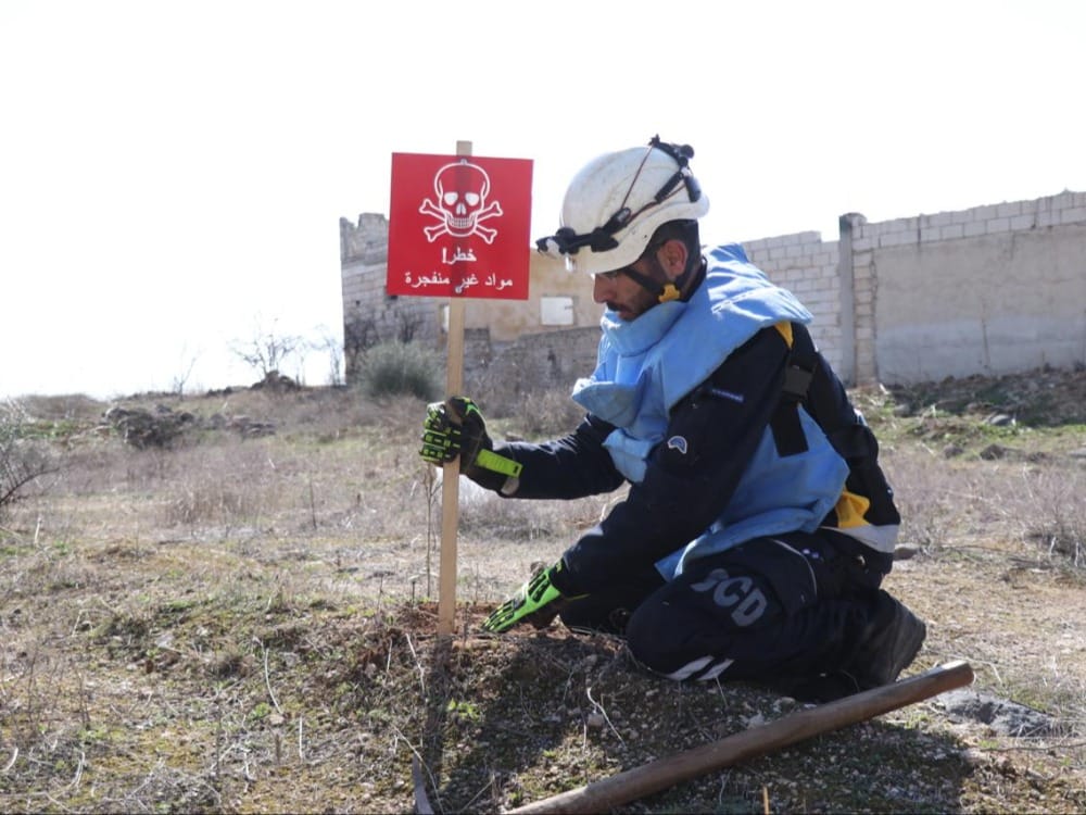 جرحى بانفجار لغمين قرب الحدود اللبنانية في طرطوس