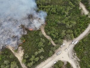 غرفة عمليات وزارية مشتركة للسيطرة على الحرائق بريف اللاذقية