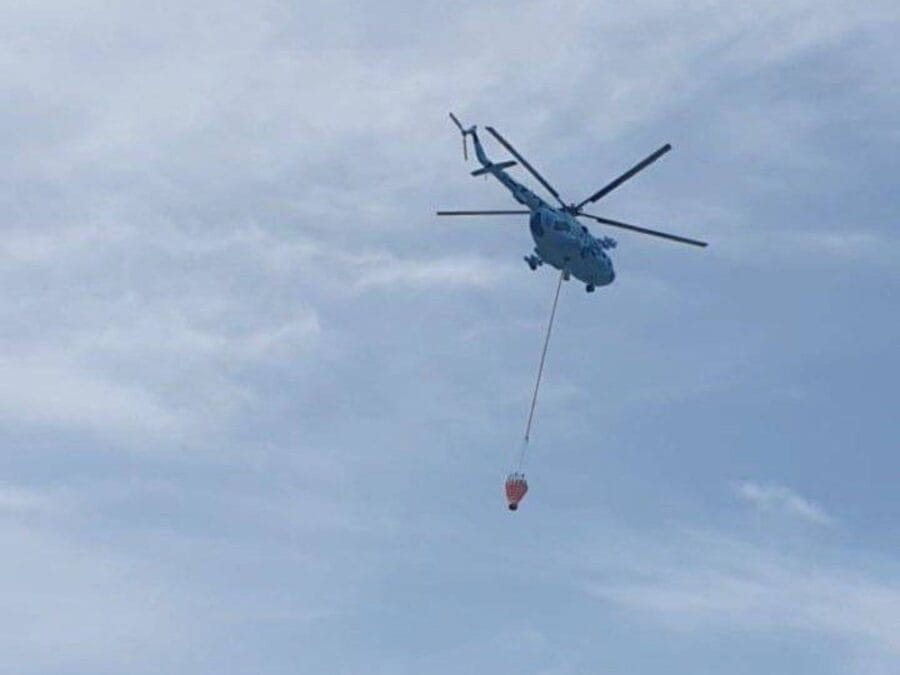 الجيش السوري يسهم في عمليات إطفاء الحرائق بريف اللاذقية