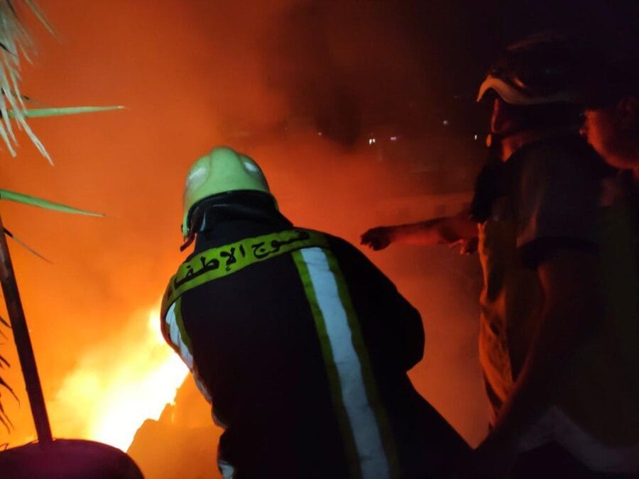 الدفاع المدني: استجبنا لـ 32 حريقاً خلال أيام