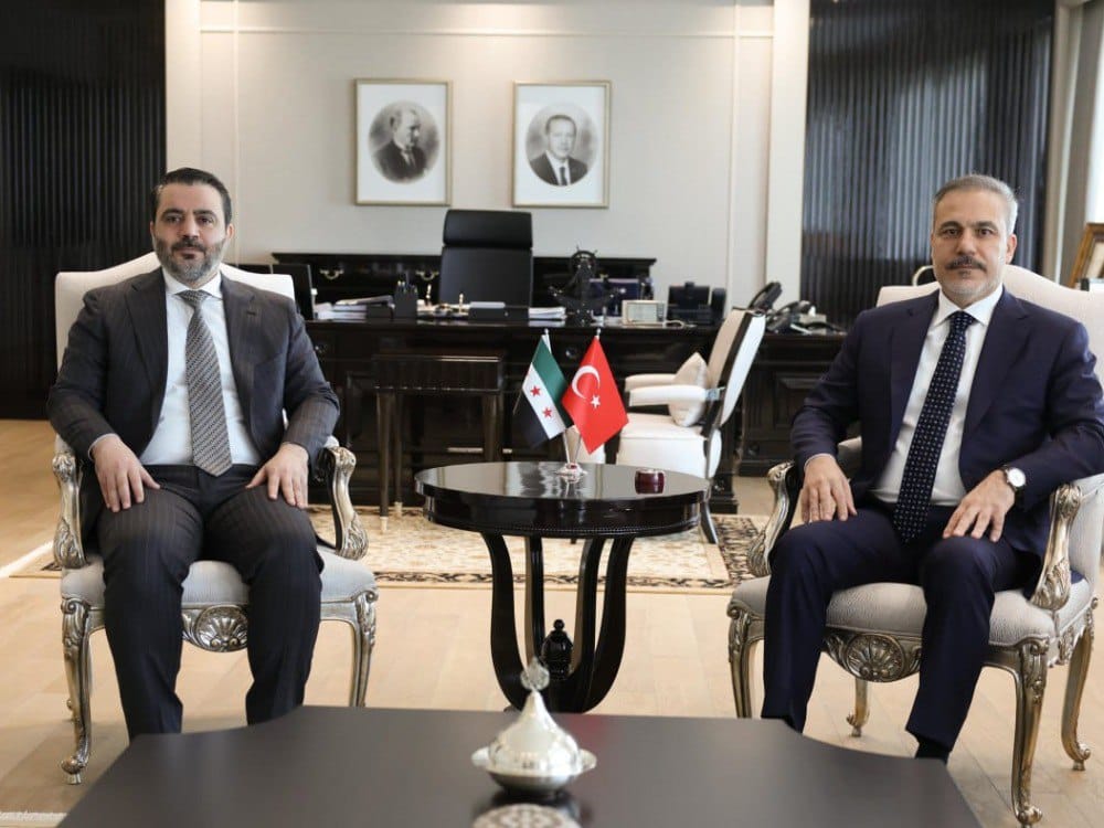 الشيباني يلتقي فيدان قبيل انطلاق الاجتماع الوزاري الثلاثي في أنقرة