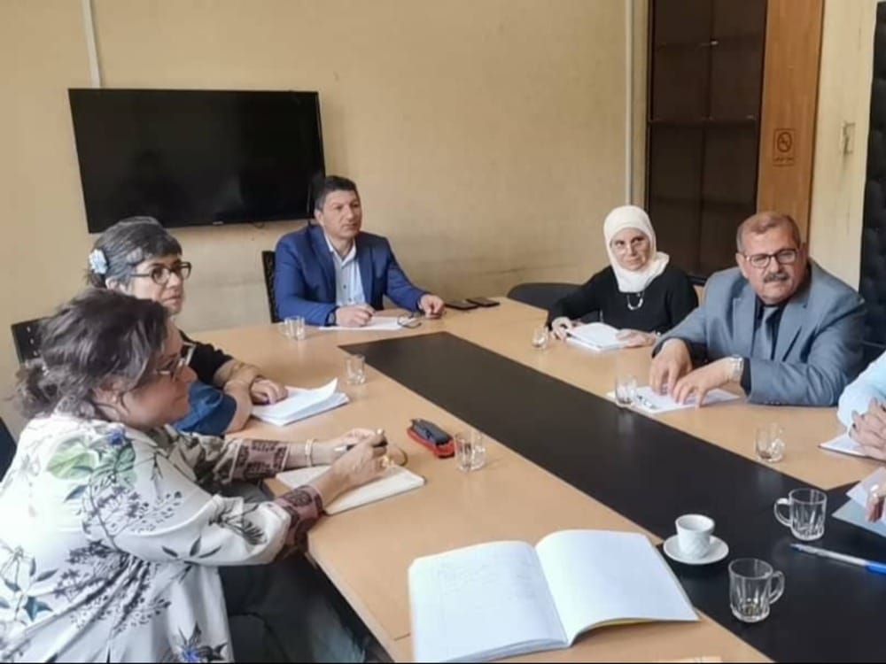 اجتماع هيئة الآثار والمتاحف مع وفد فرنسي في دمشق