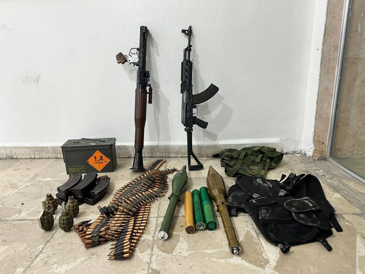 الأمن العام يداهم وكراً في منبج ويقبض على عناصر مسلحة