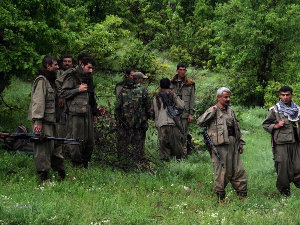 مقاتلين من حزب العمال الكردستاني PKK