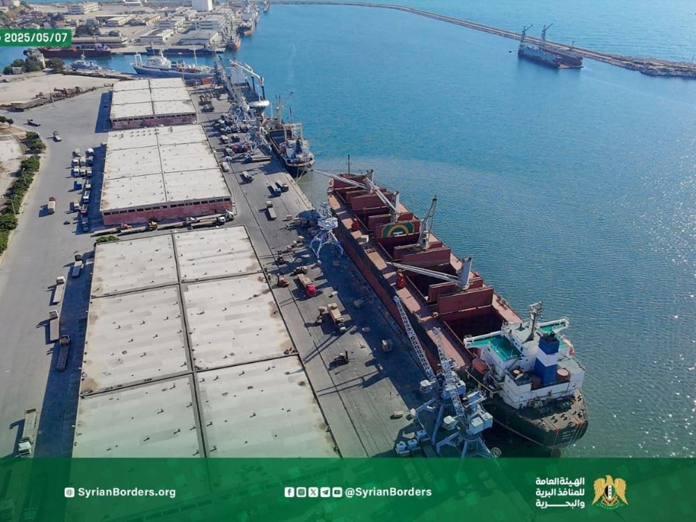 وصول أكثر من 50 ألف طن من القمح إلى الموانئ الساحلية