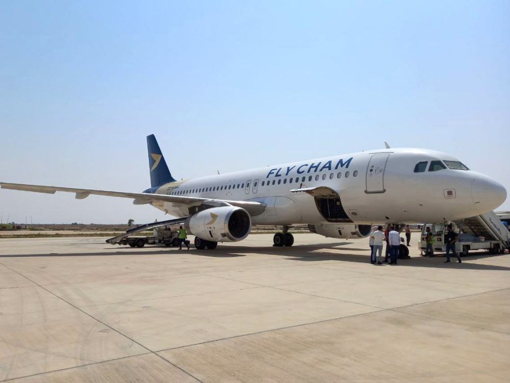 انطلاق أولى رحلات "فلاي شام" من مطار دمشق الدولي إلى الإمارات