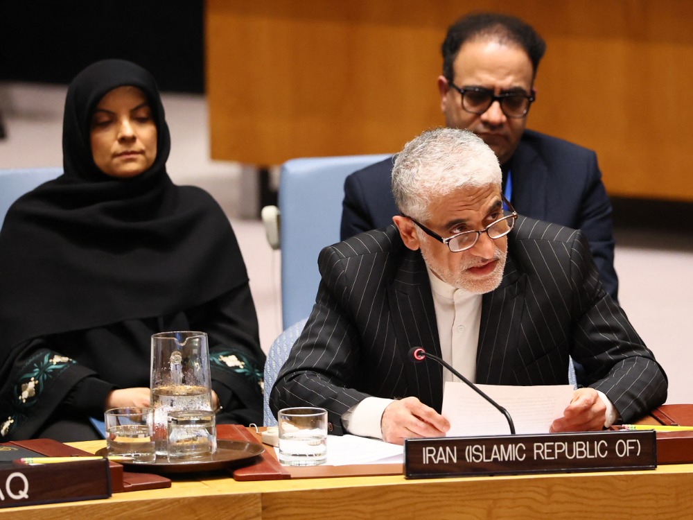 Iranian representative to the UN Security Council