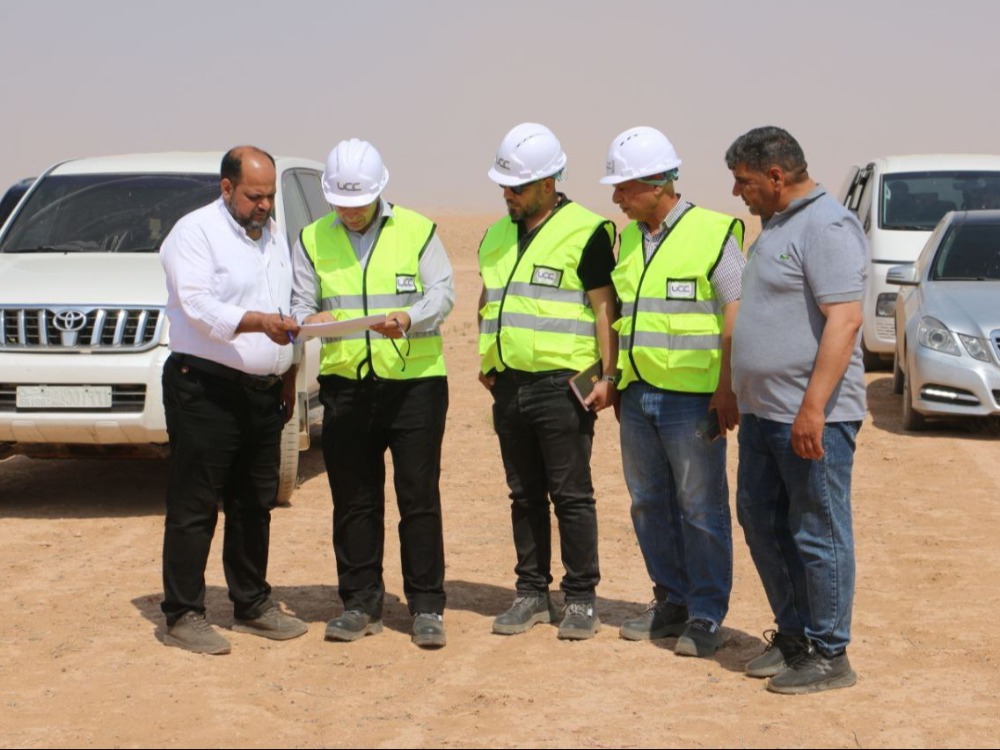زيارة ميدانية للاطلاع على موقع إنشاء محطة غازية بقدرة 1500 ميغاواط في حلب