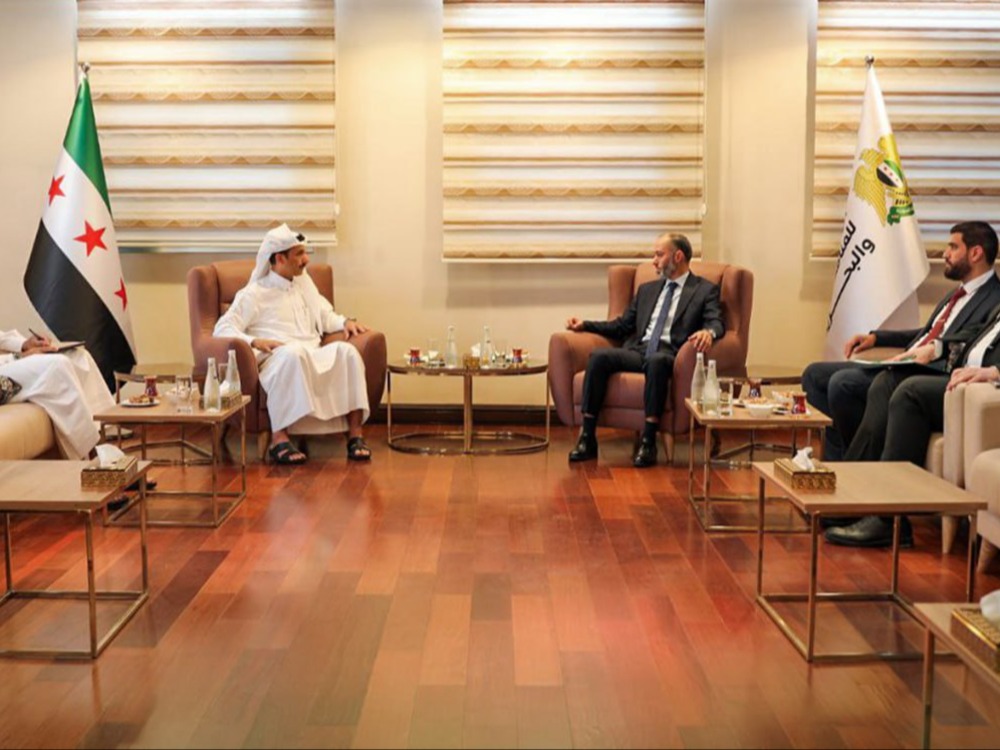 مباحثات مع قطر لتطوير البنية التحتية للمنافذ البرية والبحرية