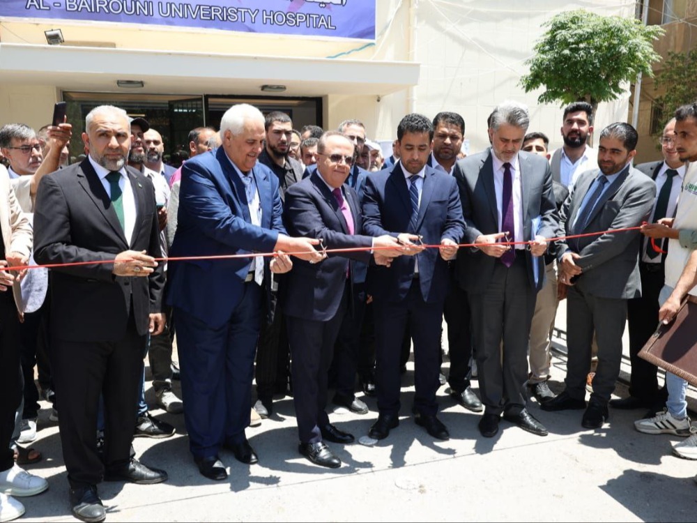 وزيرا الصحة والتعليم يفتتحان قسم المزة التابع لمشفى البيروني