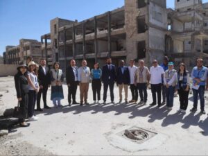 محافظ حلب يستقبل وفداً أممياً لبحث التعاون في قطاعات التعليم والصحة والتعافي المبكر