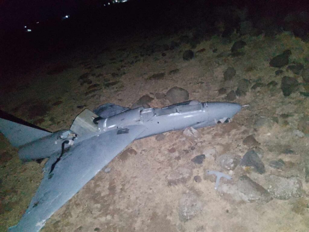 إسقاط مسيرة إيرانية بريف القنيطرة الجنوبي دون وقوع إصابات