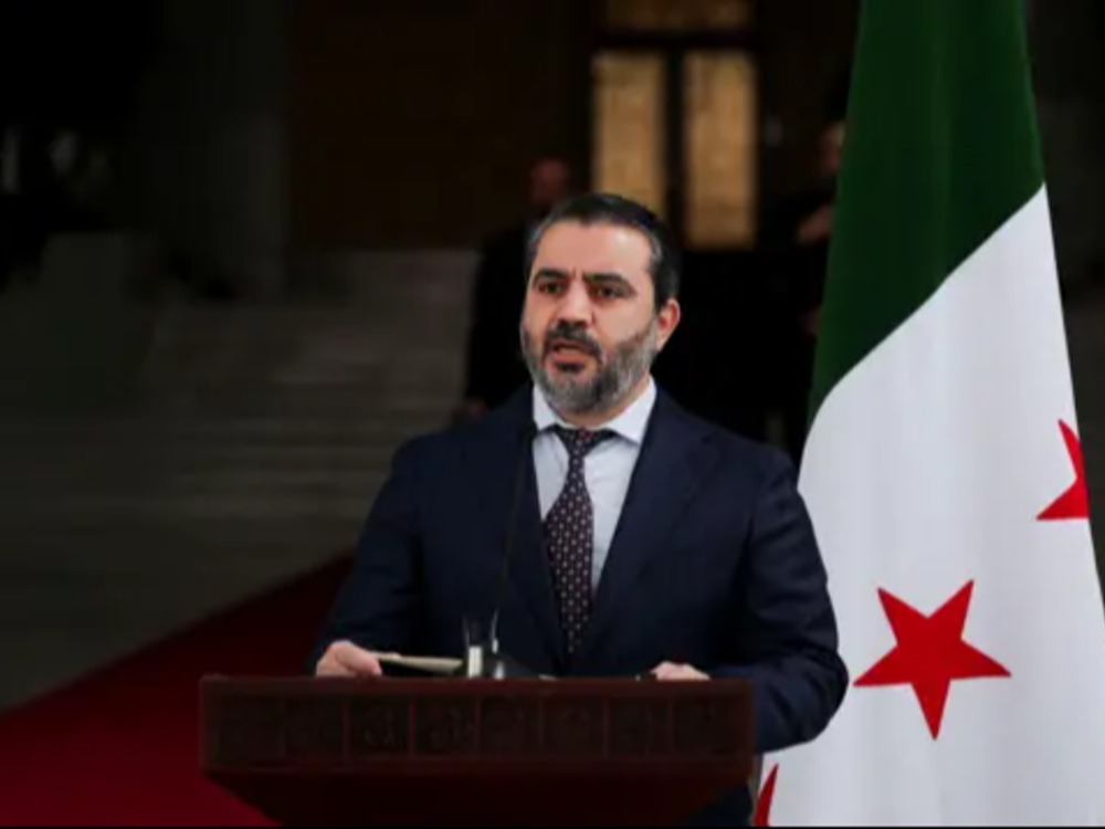 وزير الخارجية والمغتربين أسعد الشيباني