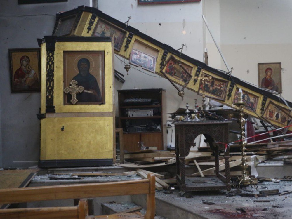 تفجير كنيسة مار الياس