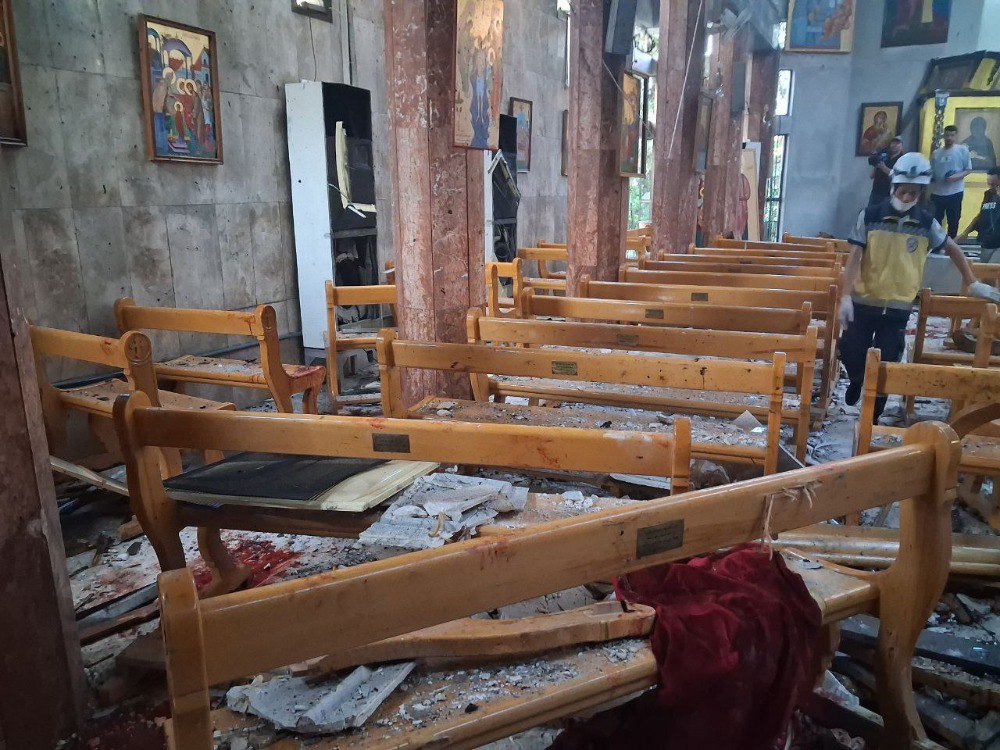 تفجير كنيسة مار الياس