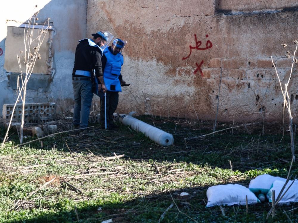 الخارجية الألمانية: نُكثّف جهودنا في إزالة الألغام المنتشرة في سوريا