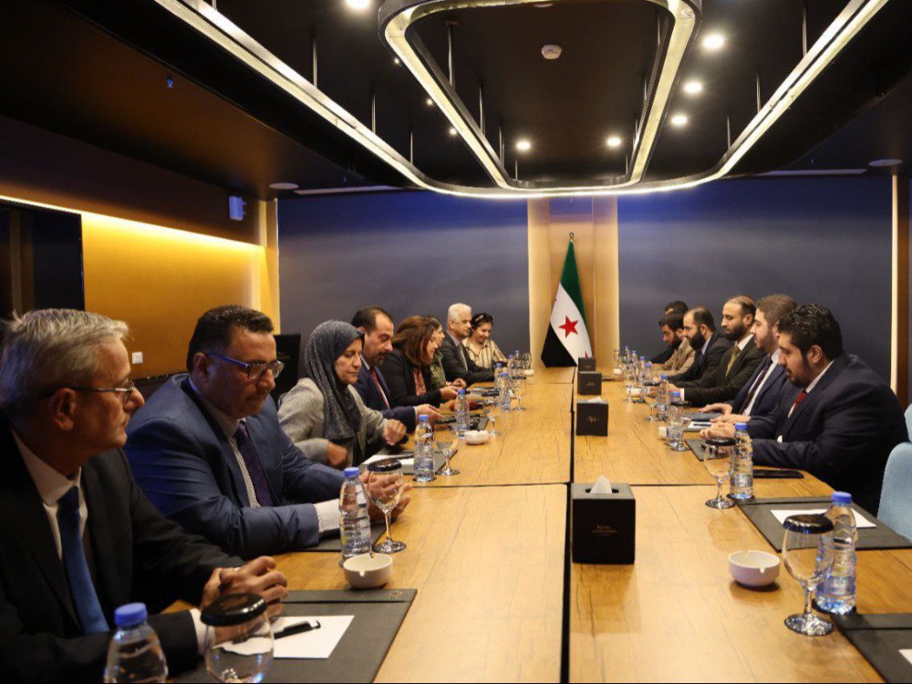 الاجتماع مع قسد في دمشق