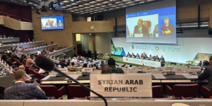 الدفاع المدني يشارك في مؤتمر الحد من مخاطر الكوارث في جنيف