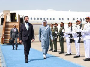 أحمد الشرع ومحمد بن زايد
