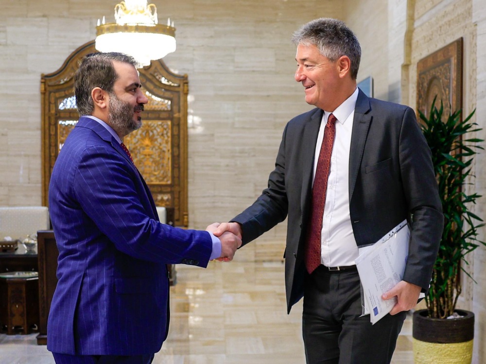 الاتحاد الأوروبي يوجه دعوة رسمية للشيباني لزيارة بروكسل