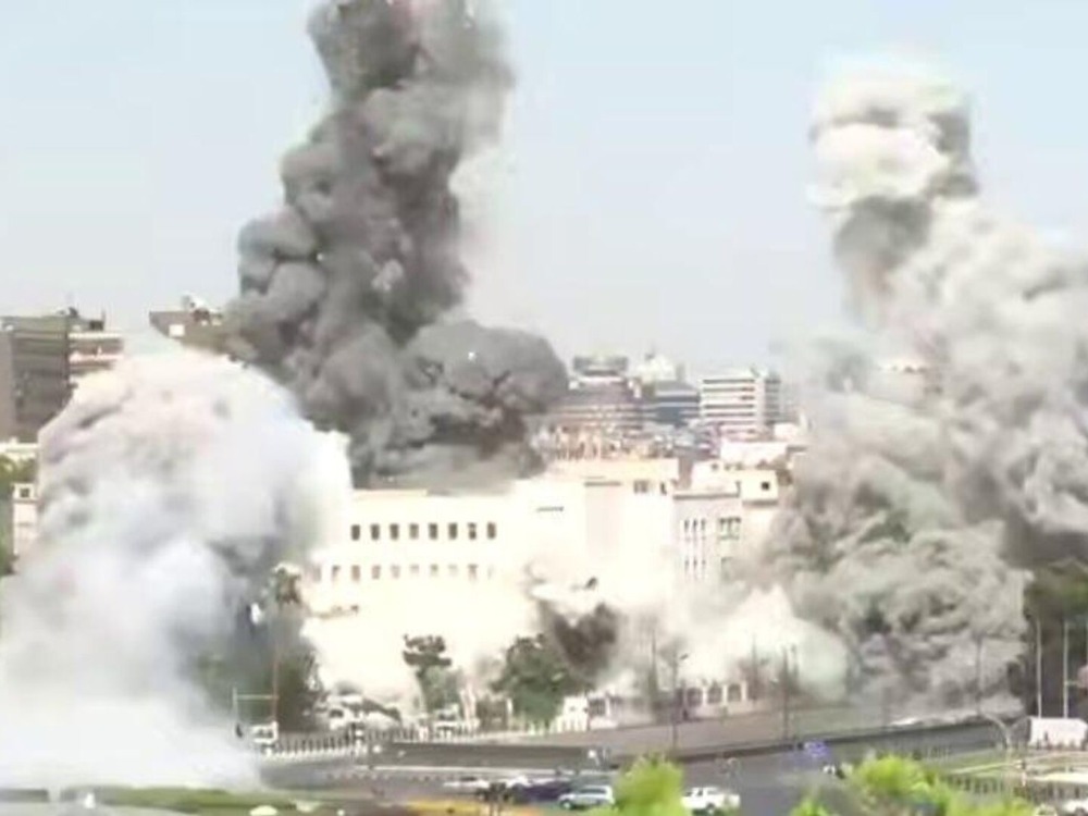 Israeli occupation bombing of Damascus