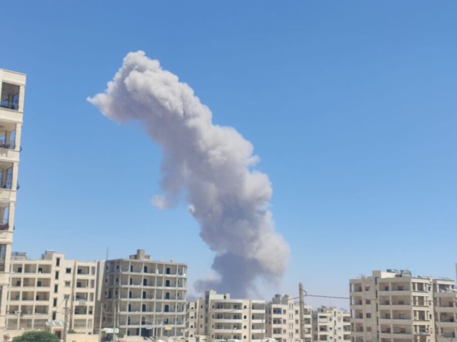 وزارة الصحة: ارتفاع حصيلة ضحايا الانفجار الذي وقع في ريف إدلب