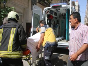 وفاة امرأة اختناقاً بسبب تسرب الغاز واشتعال منزلها في حمص