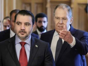 مؤتمر صحفي للشيباني ولافروف في موسكو