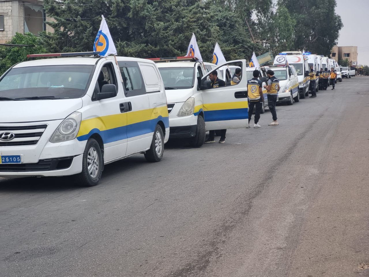 وصول عائلات من البدو الى درعا