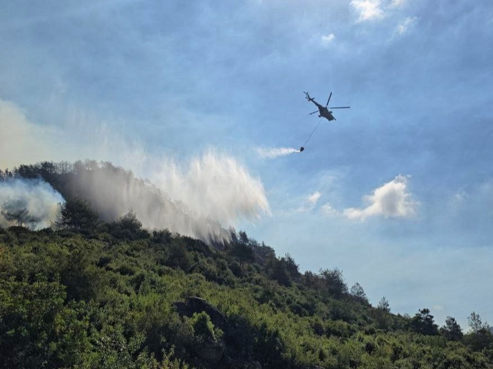 طلعات جويّة مستمرة بتعاون سوري تركي أردني لإخماد الحرائق