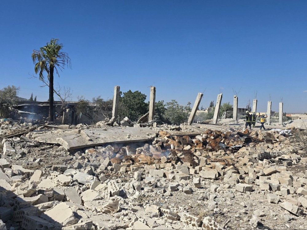 انفجار حماة