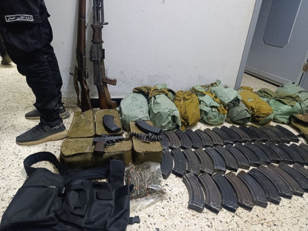Weapons and ammunition in Daraa