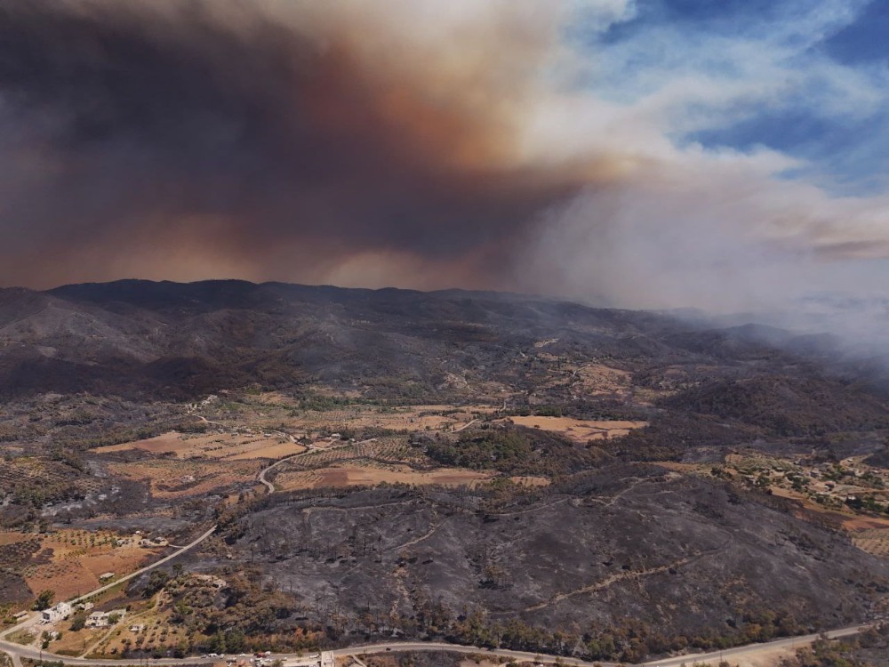 حرائق اللاذقية