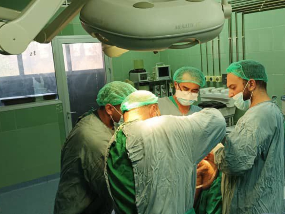 إعادة العمل في قسم الجراحة العامة وعيادة الأطفال بمستشفى صلخد الوطني