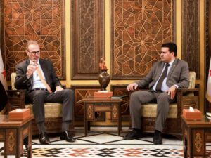 سوريا وألمانيا تبحثان تعزيز التعاون في إزالة الألغام والطوارئ